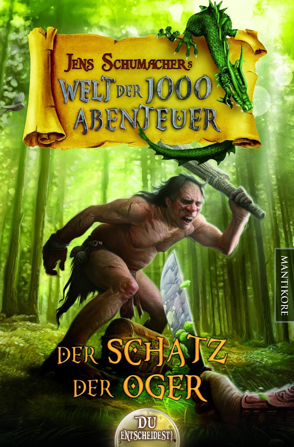 Vorderes Coverbild Die Welt der 1000 Abenteuer - Der Schatz der Oger