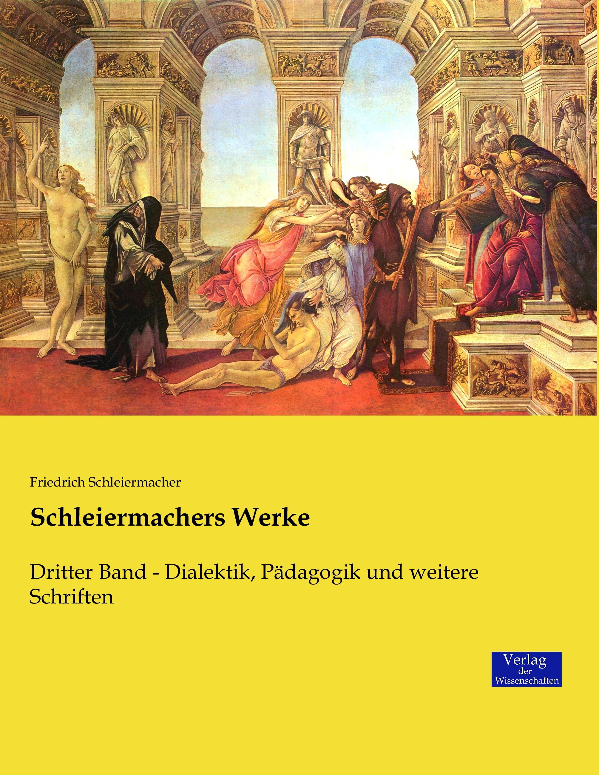 Vorderes Coverbild Schleiermachers Werke