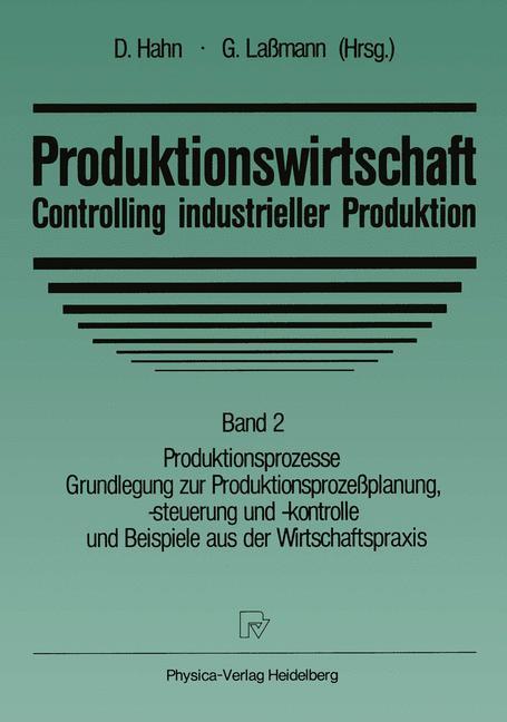 Vorderes Coverbild Produktionswirtschaft - Controlling industrieller Produktion