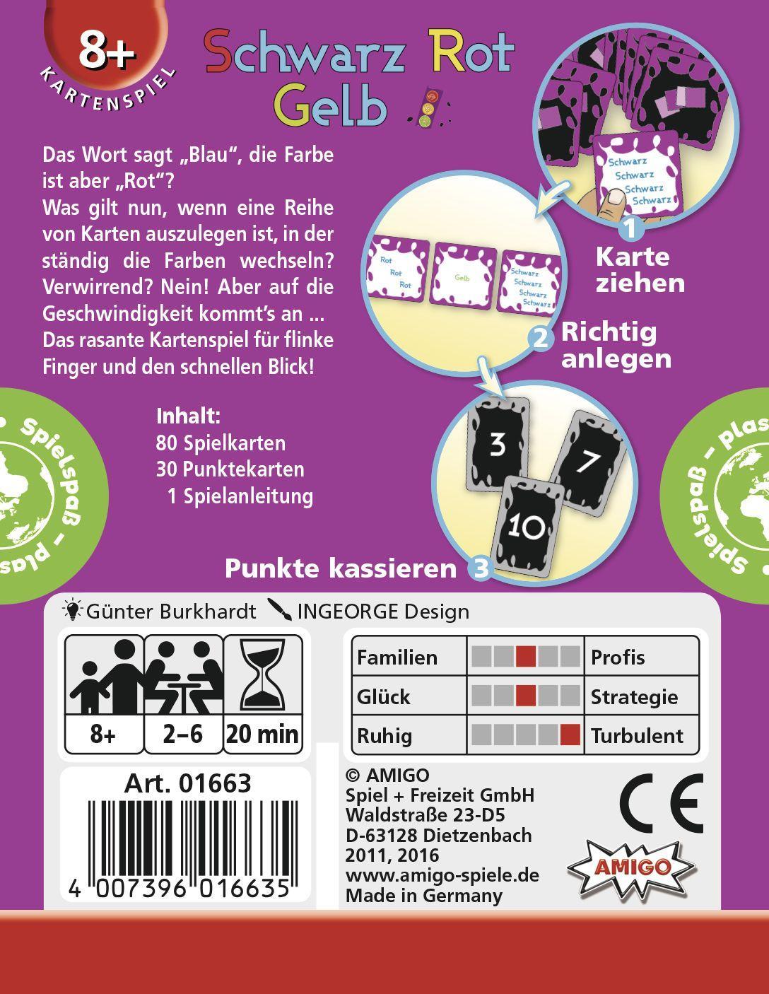 Beispielinhalt (Bild) Schwarz Rot Gelb Refresh