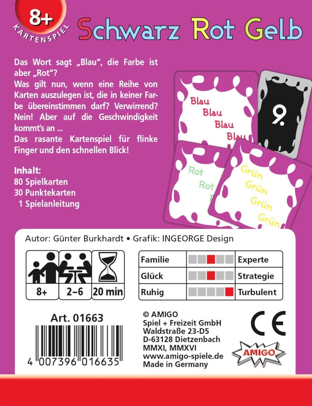Beispielinhalt (Bild) Schwarz Rot Gelb Refresh