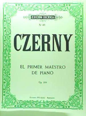 Beispielinhalt (Bild) El primer maestro de piano op. 599