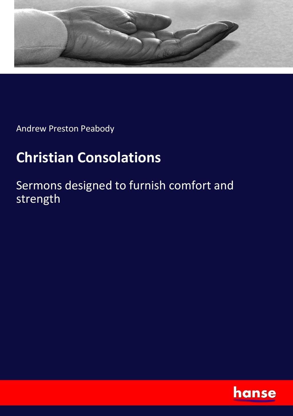 Vorderes Coverbild Christian Consolations