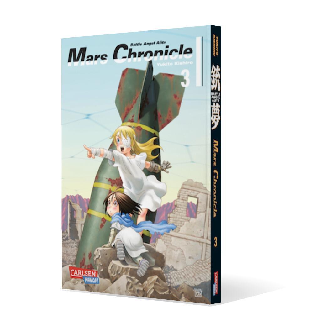 Beispielinhalt (Bild) Battle Angel Alita - Mars Chronicle 3