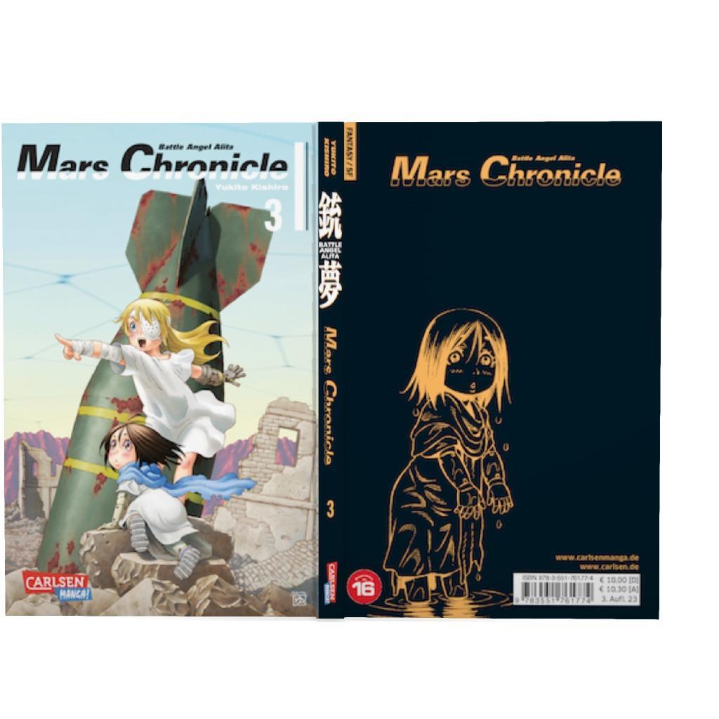 Beispielinhalt (Bild) Battle Angel Alita - Mars Chronicle 3