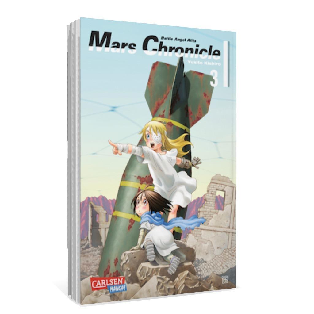 Beispielinhalt (Bild) Battle Angel Alita - Mars Chronicle 3