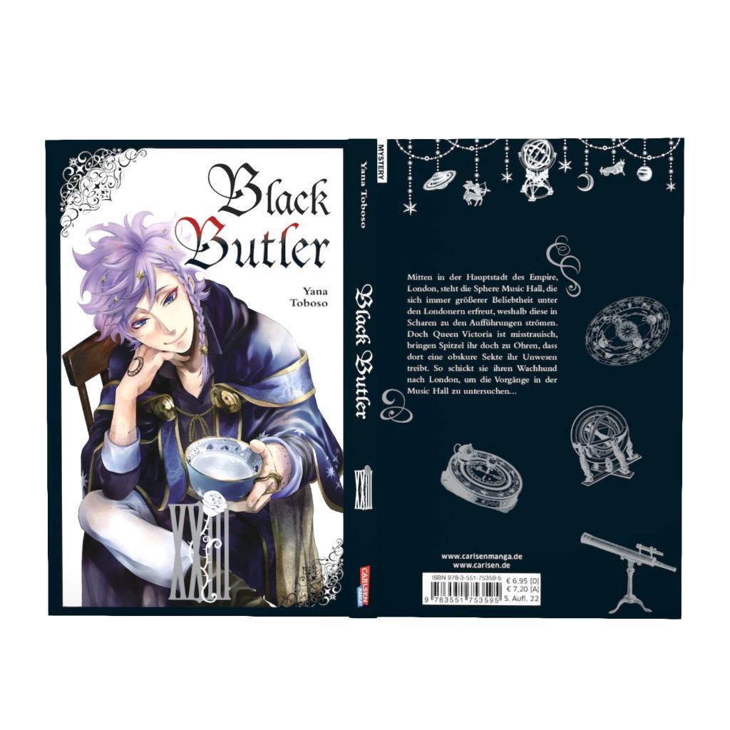 Beispielinhalt (Bild) Black Butler 23