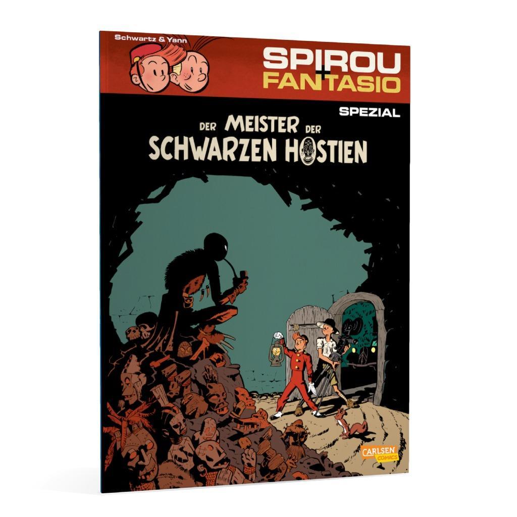Beispielinhalt (Bild) Spirou & Fantasio Spezial 22: Der Meister der schwarzen Hostien