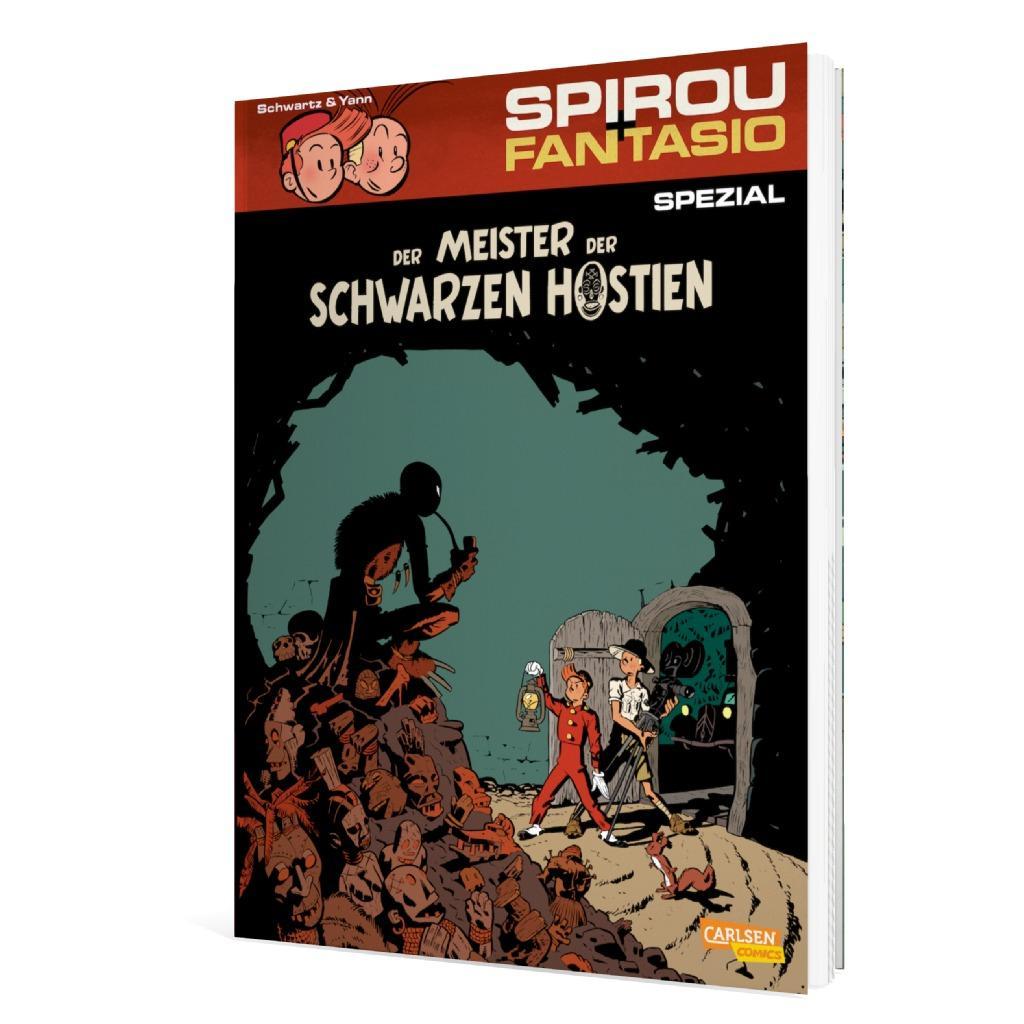 Beispielinhalt (Bild) Spirou & Fantasio Spezial 22: Der Meister der schwarzen Hostien
