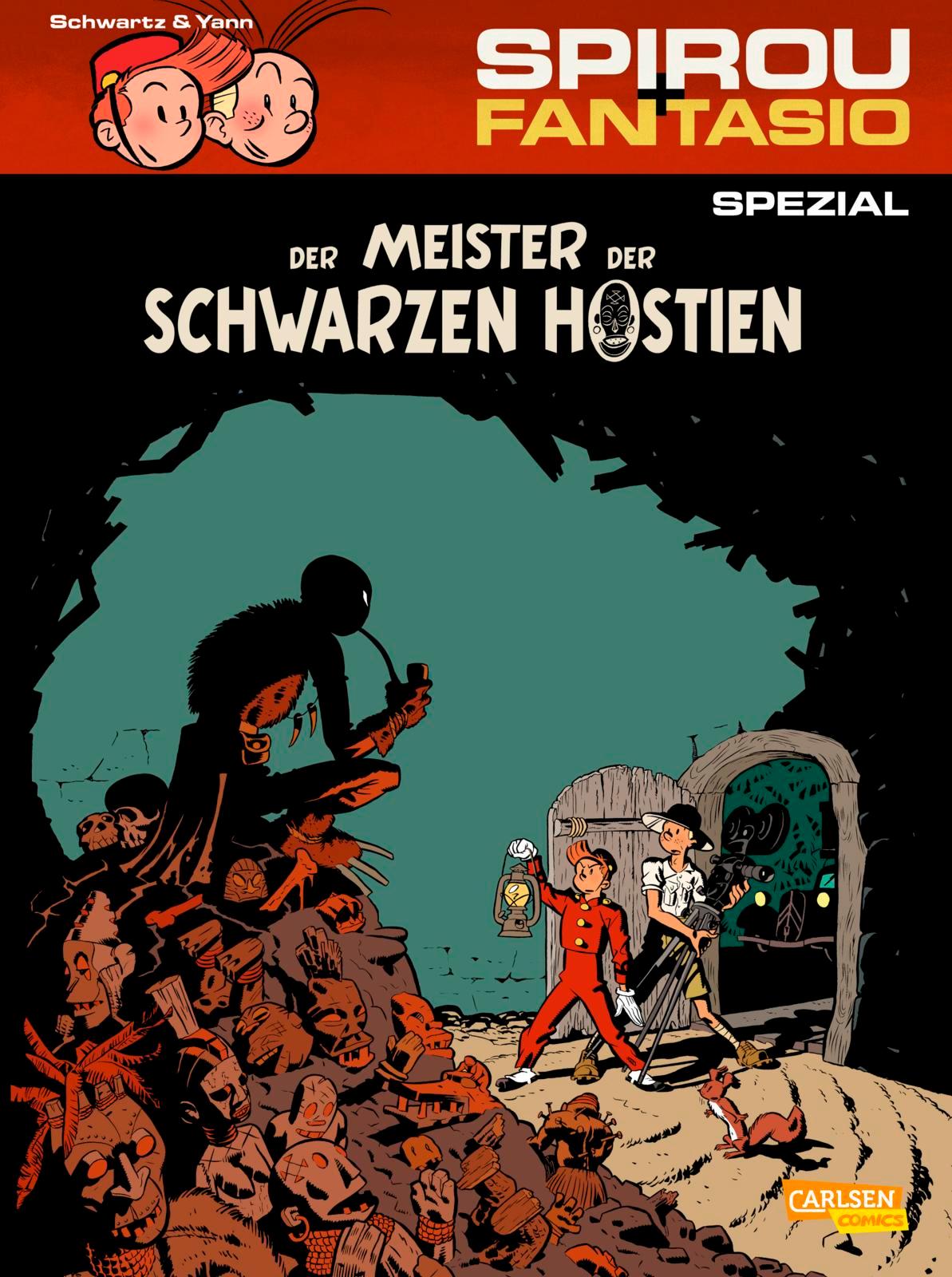 Vorderes Coverbild Spirou & Fantasio Spezial 22: Der Meister der schwarzen Hostien