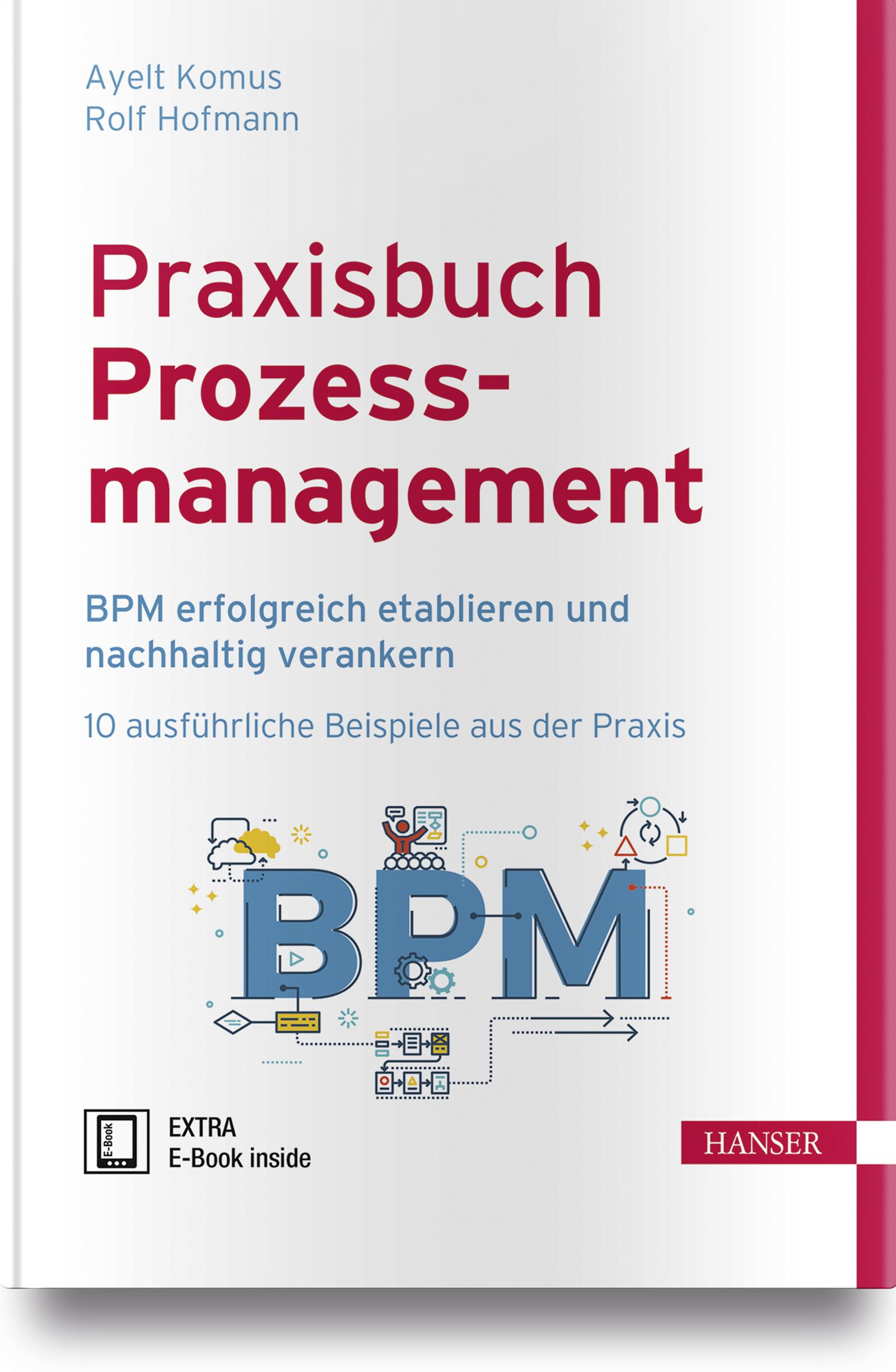 Vorderes Coverbild Praxisbuch Prozessmanagement