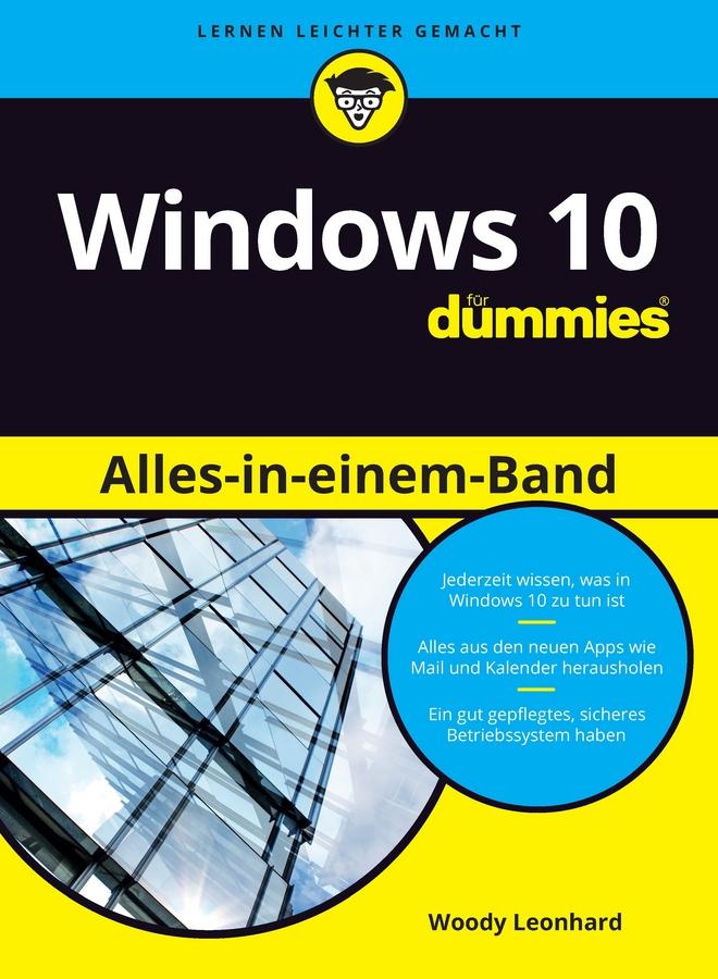 Vorderes Coverbild Windows 10 Alles-in-einem-Band für Dummies