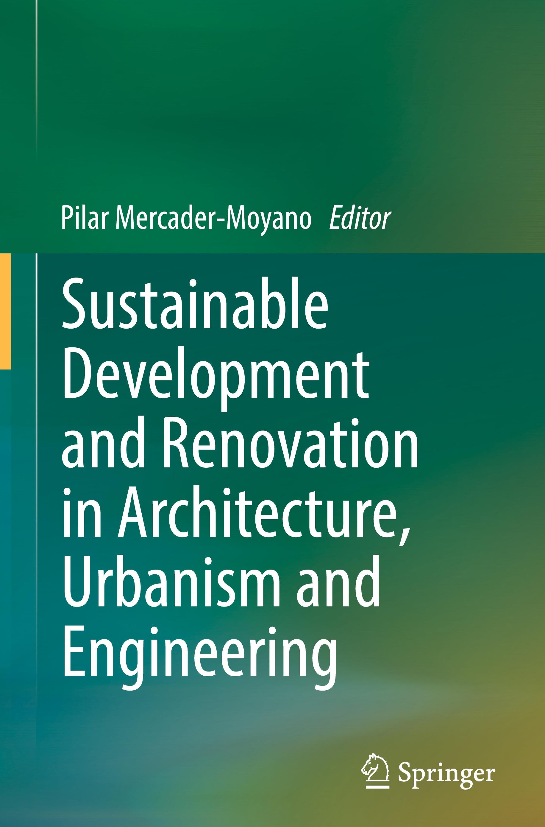 Vorderes Coverbild Sustainable Development and Renovation in Architecture, Urbanism and Engineering
