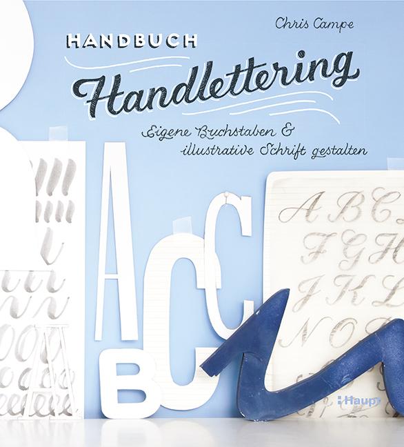 Vorderes Coverbild Handbuch Handlettering