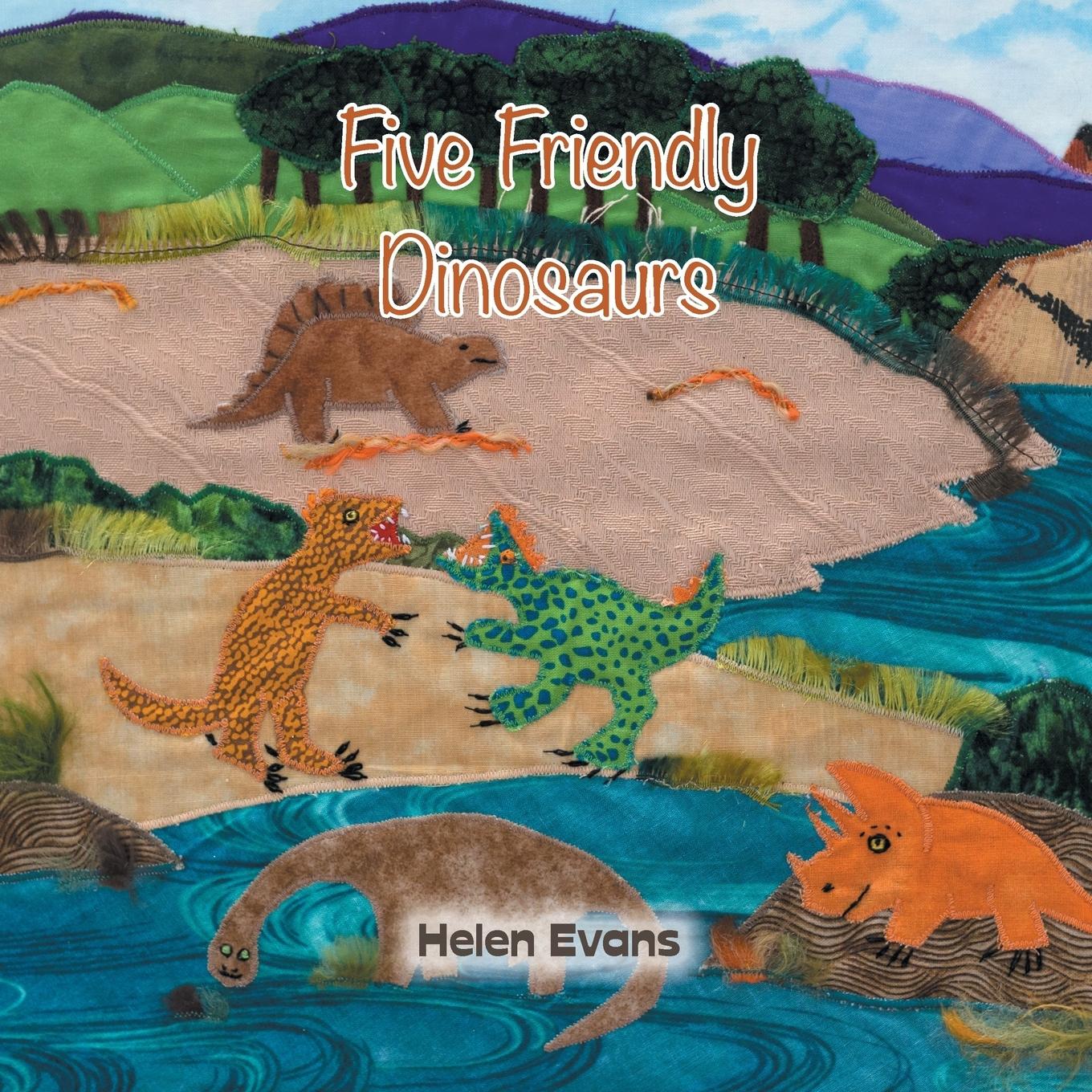Vorderes Coverbild Five Friendly Dinosaurs