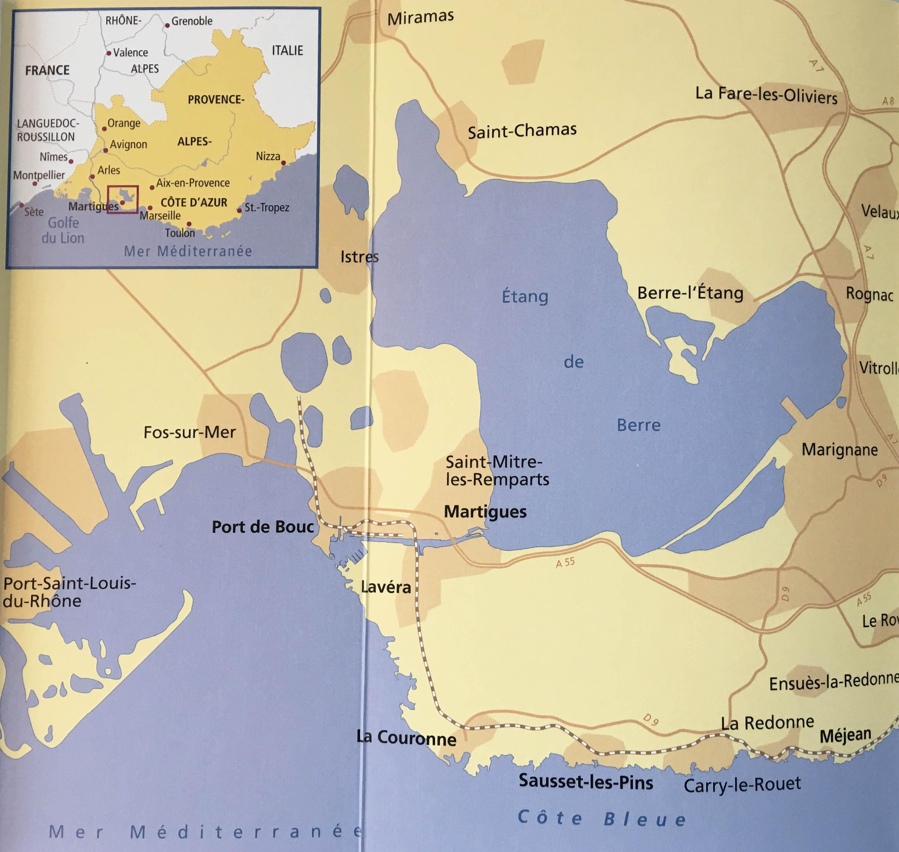 Beispielinhalt (Bild) Gefährliche Côte Bleue