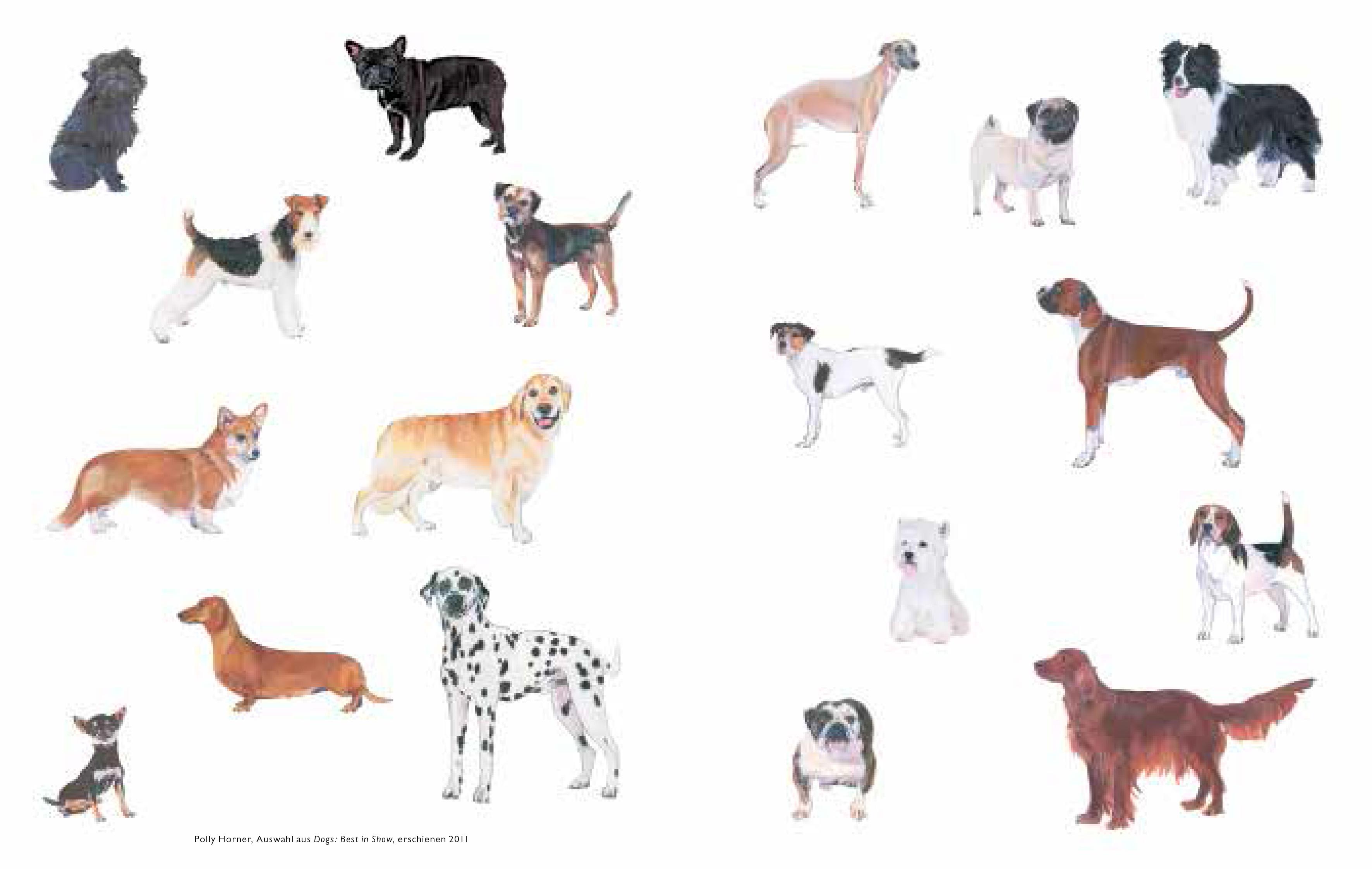 Beispielinhalt (Bild) Hunde in der Kunst