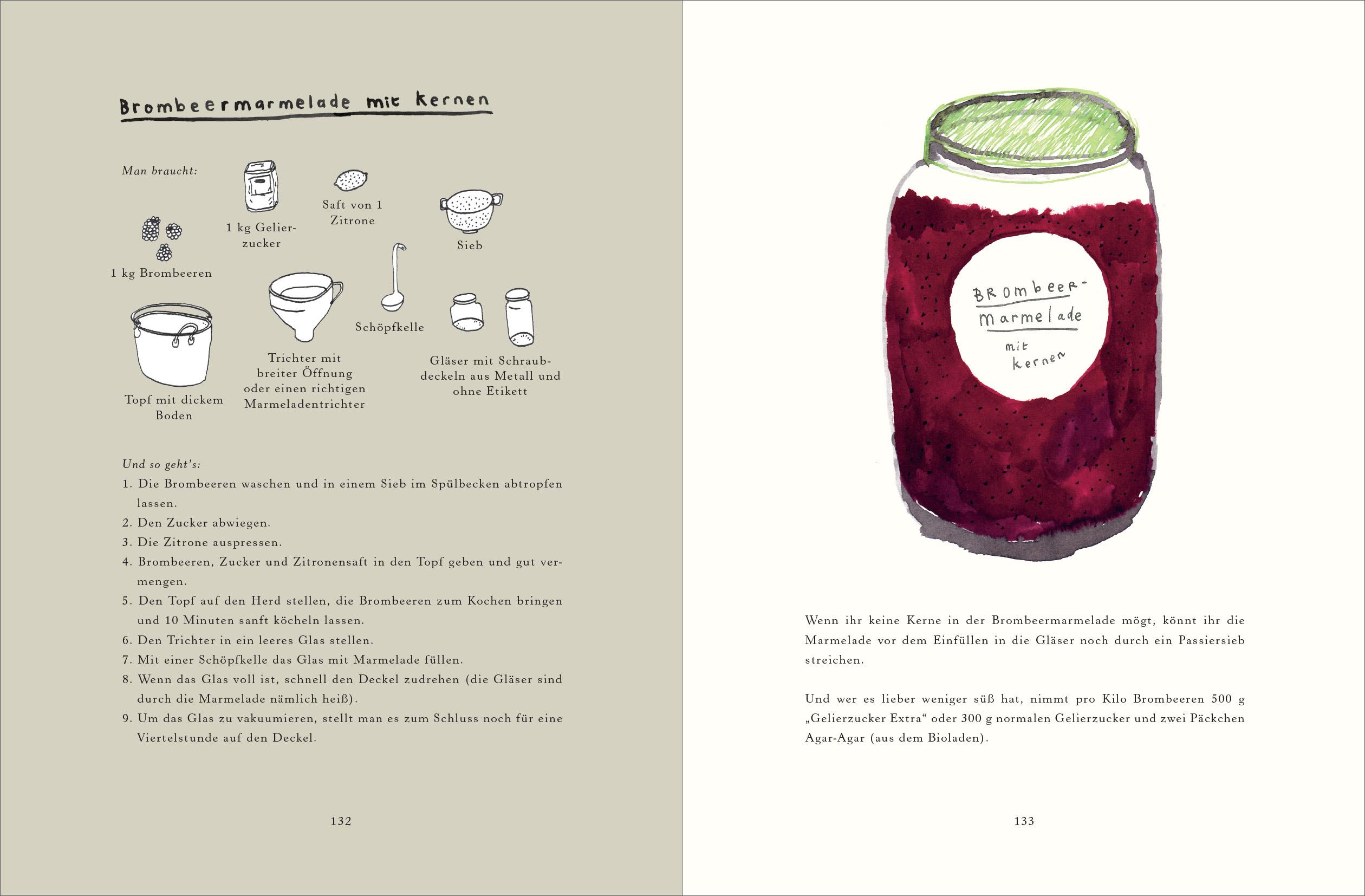 Beispielinhalt (Bild) Handbuch für Pflücker und Sammler