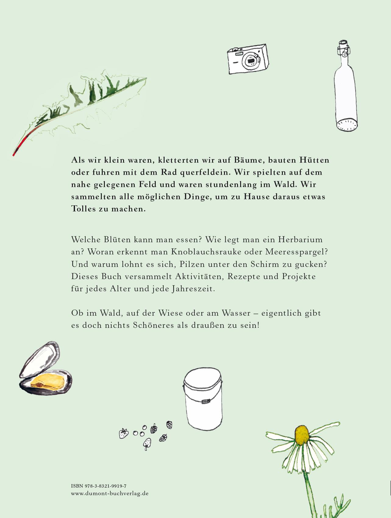 Rückseitencover Handbuch für Pflücker und Sammler