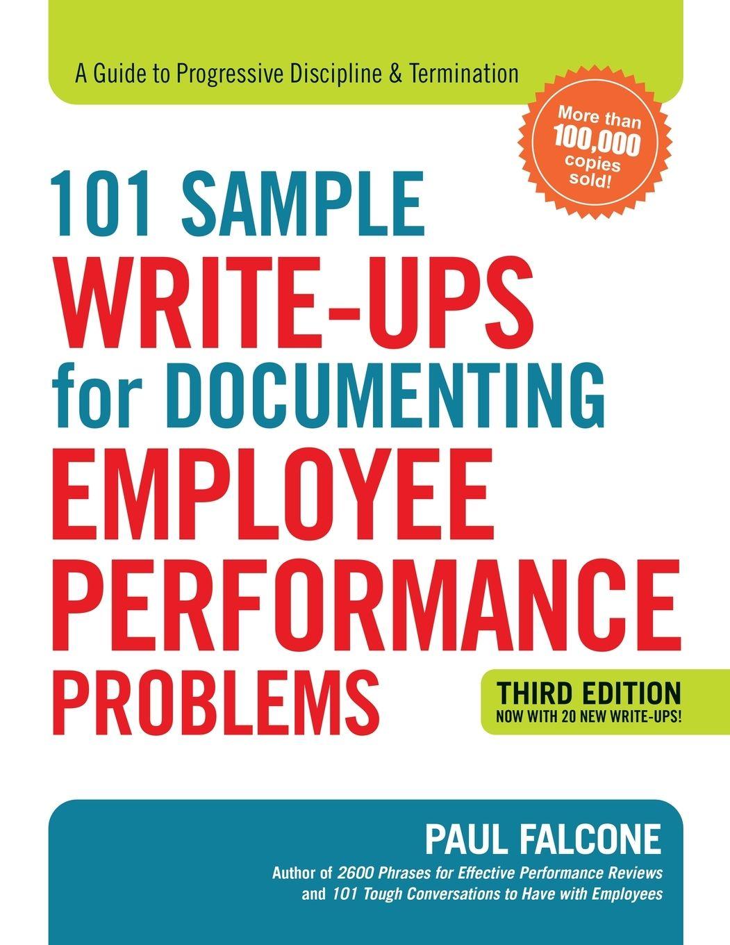 Vorderes Coverbild The 101 Sample Write-Ups for Documenting Employee Performance Problems
