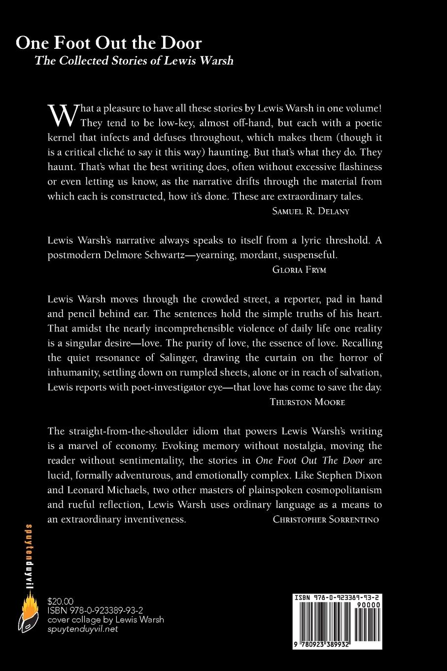 Rückseitencover One Foot Out the Door