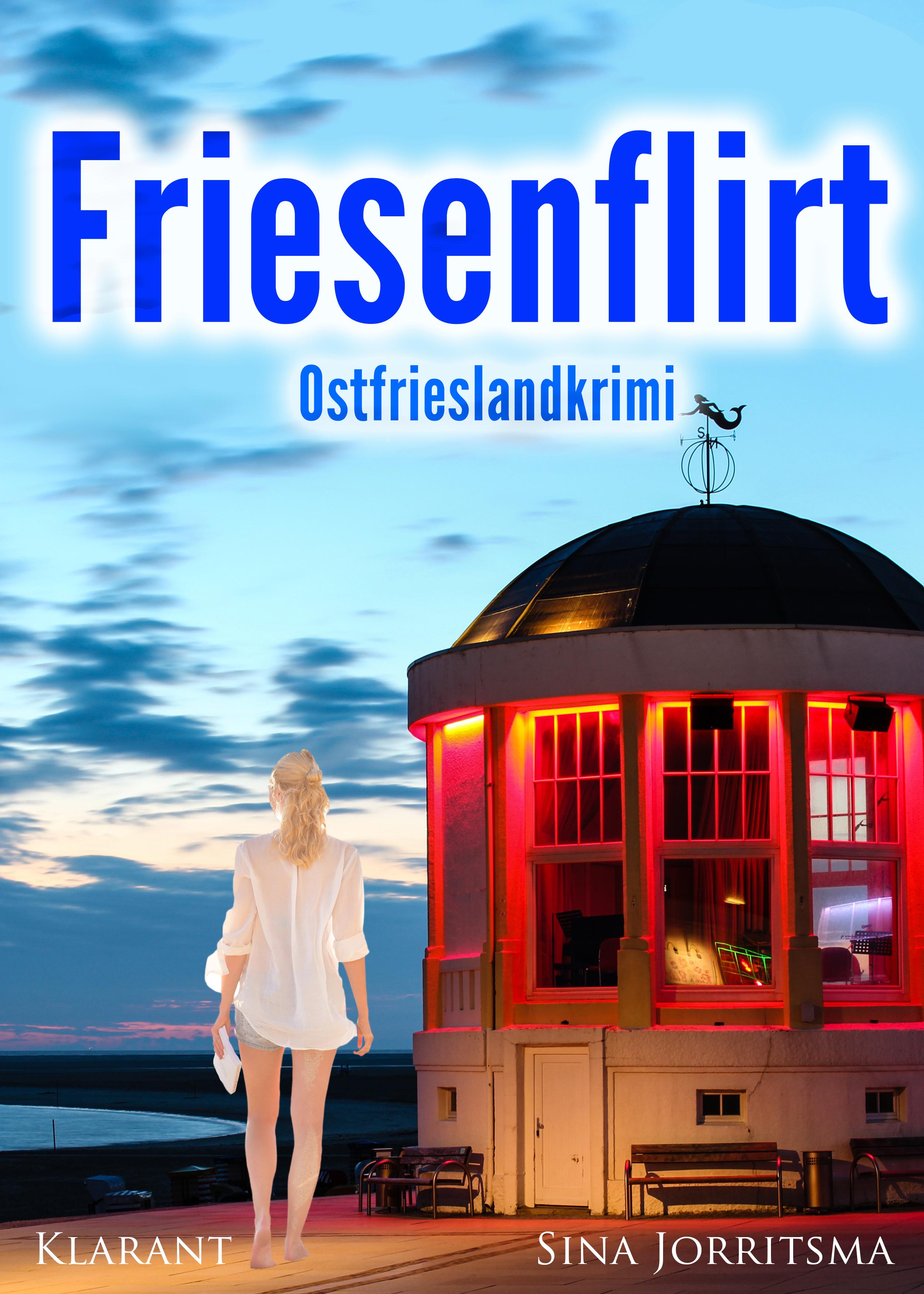 Vorderes Coverbild Friesenflirt. Ostfrieslandkrimi