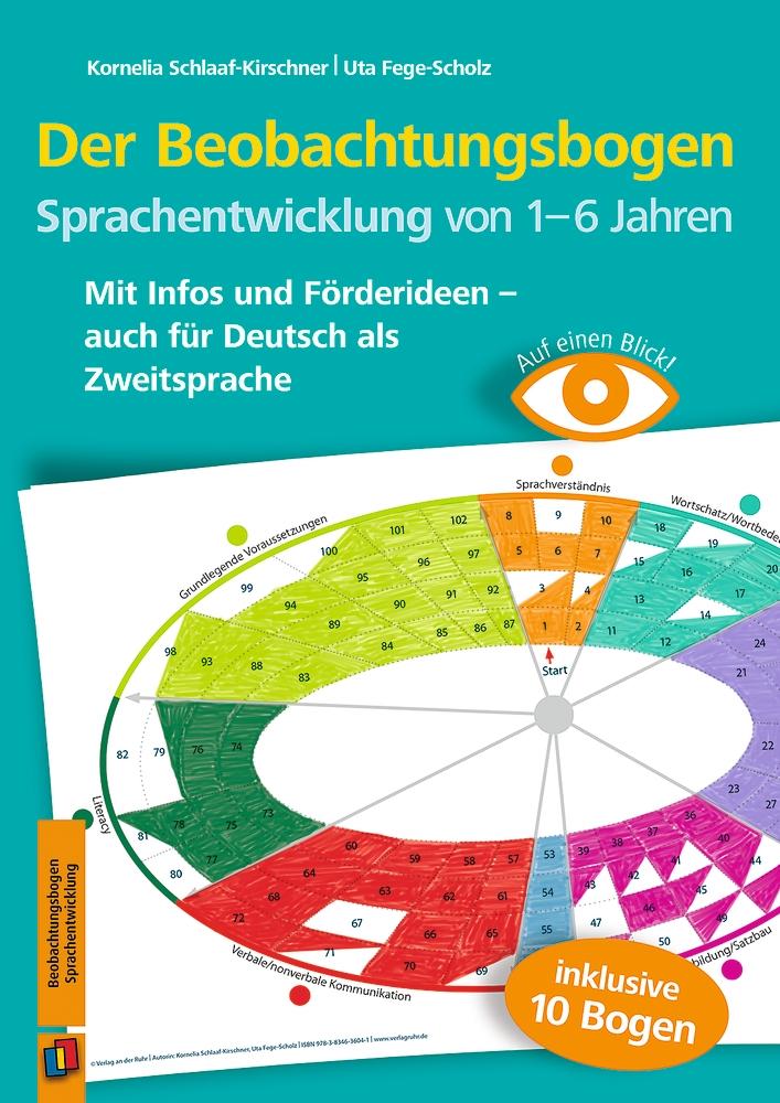 Vorderes Coverbild Auf einen Blick! - Der Beobachtungsbogen Sprachentwicklung von 1-6 Jahren