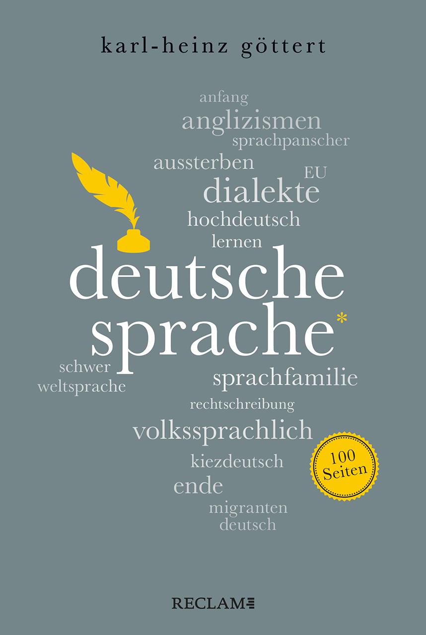 Vorderes Coverbild Deutsche Sprache. 100 Seiten