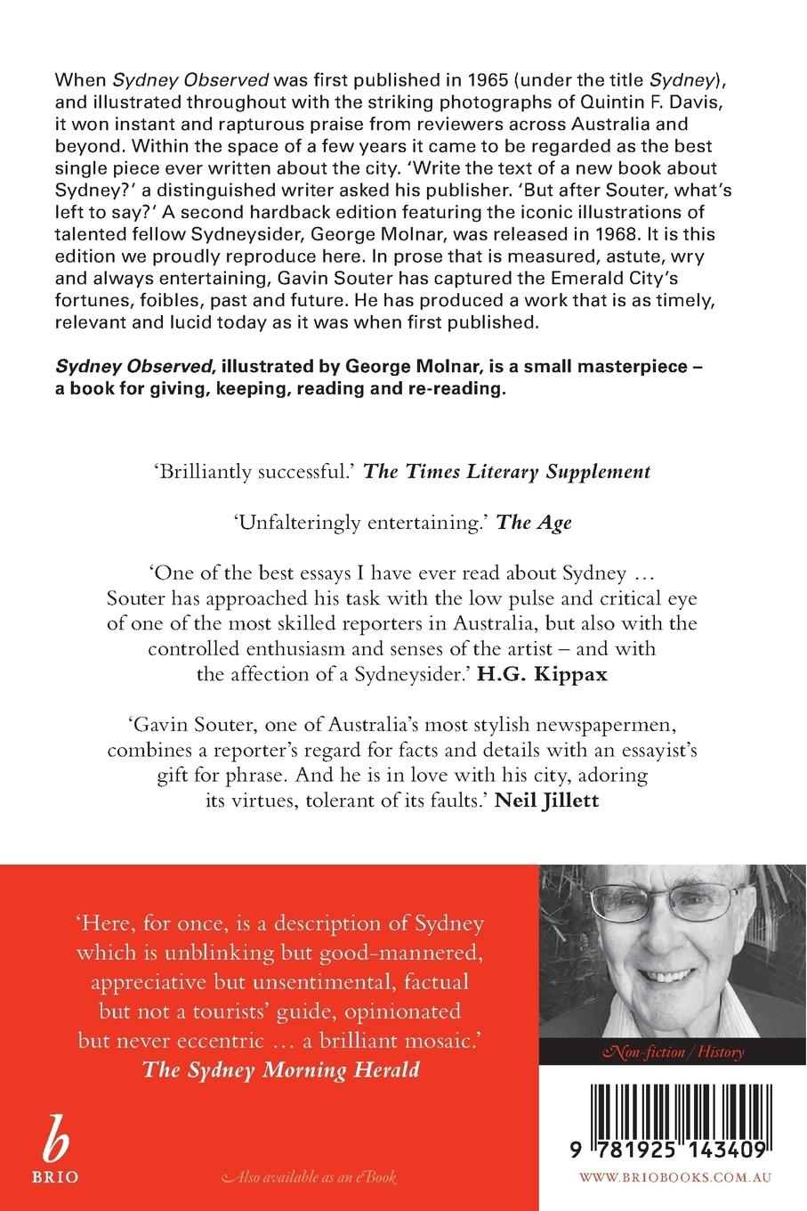 Rückseitencover Sydney Observed