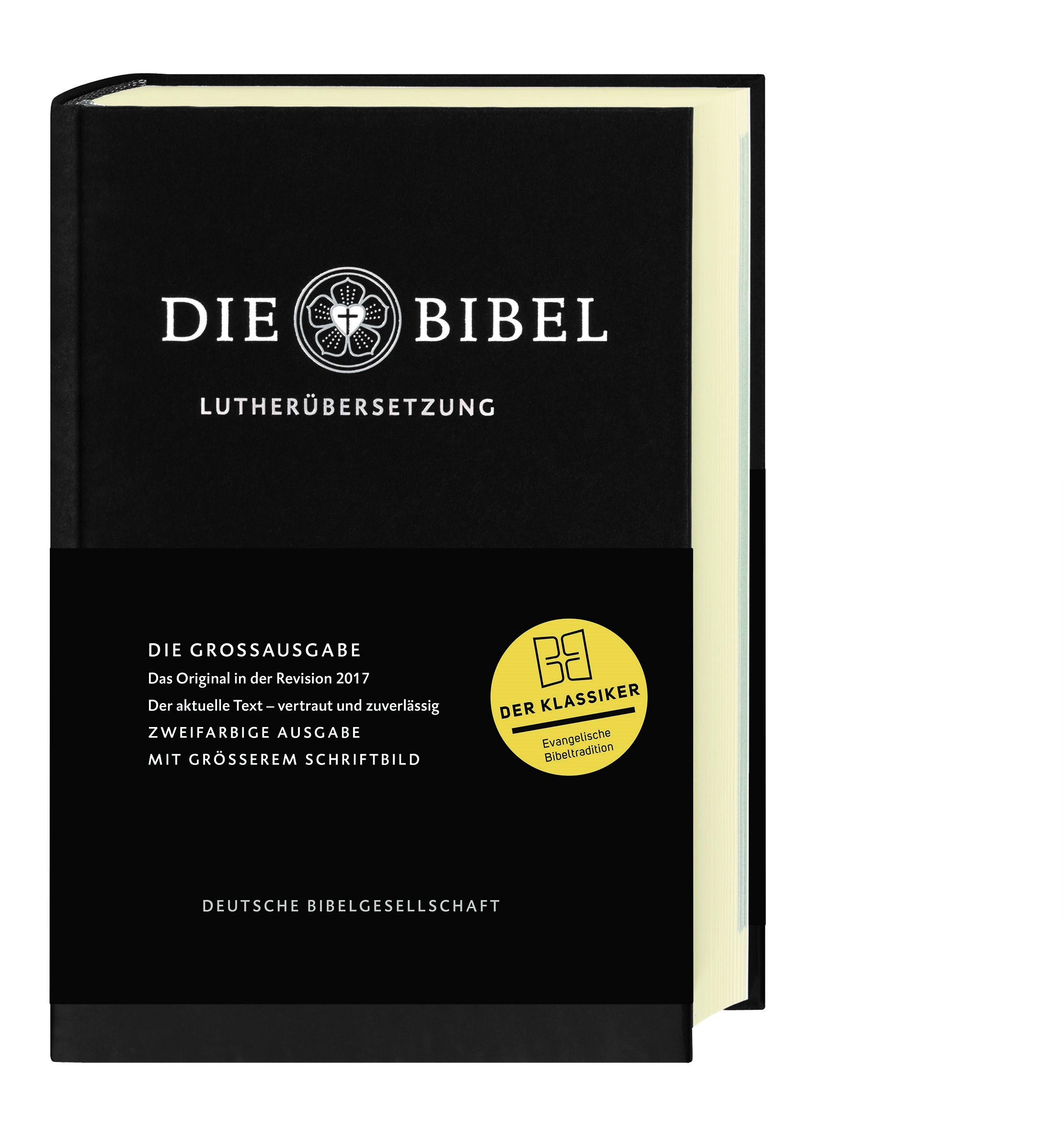 Vorderes Coverbild Lutherbibel revidiert 2017 - Großausgabe