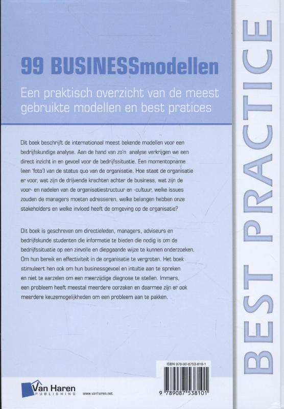Rückseitencover 99 Businessmodellen