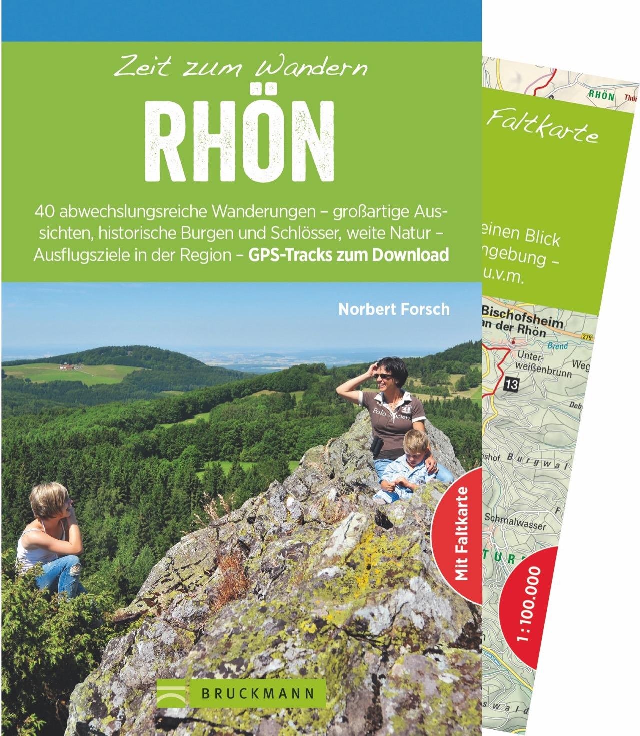 Vorderes Coverbild Zeit zum Wandern Rhön