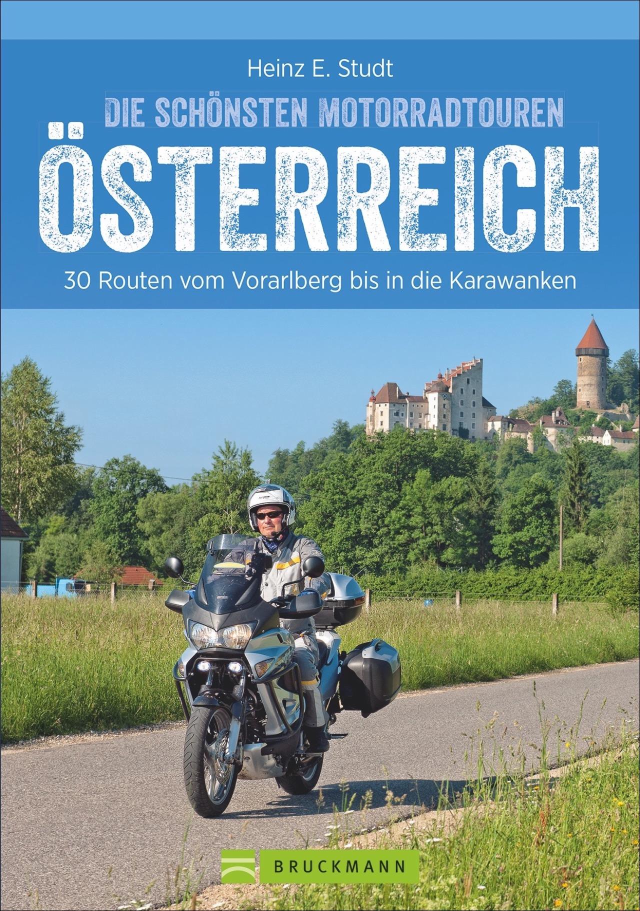 Vorderes Coverbild Die schönsten Motorradtouren Österreich