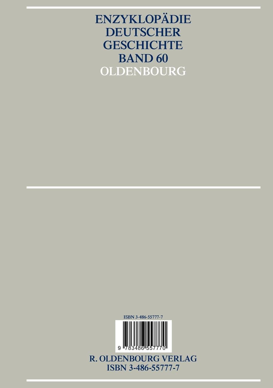 Rückseitencover Die Juden in Deutschland vom 16. bis zum Ende des 18. Jahrhunderts