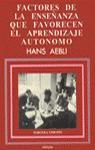 Vorderes Coverbild Factores de la enseñanza que favorecen el aprendizaje autónomo