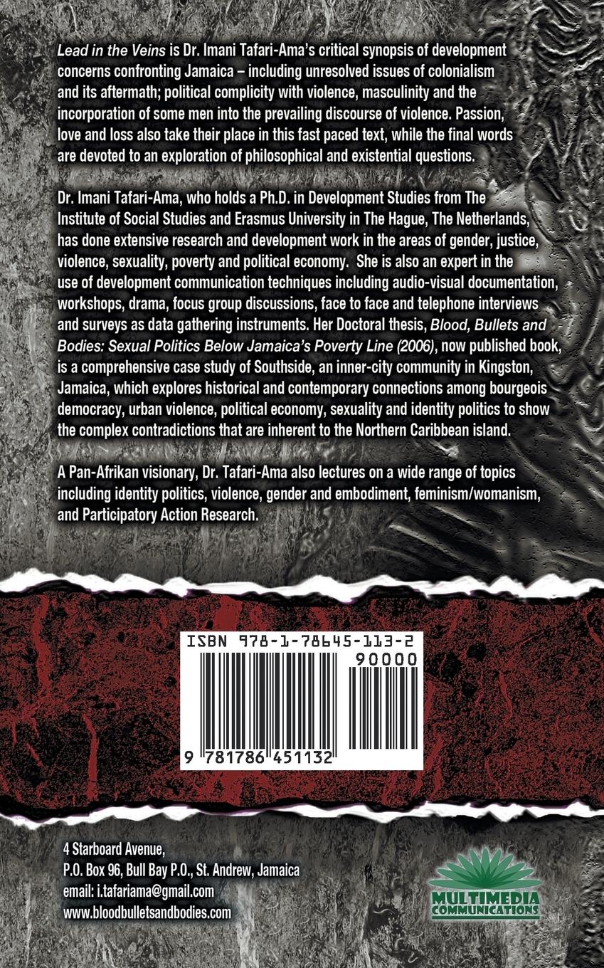 Rückseitencover Lead in the Veins