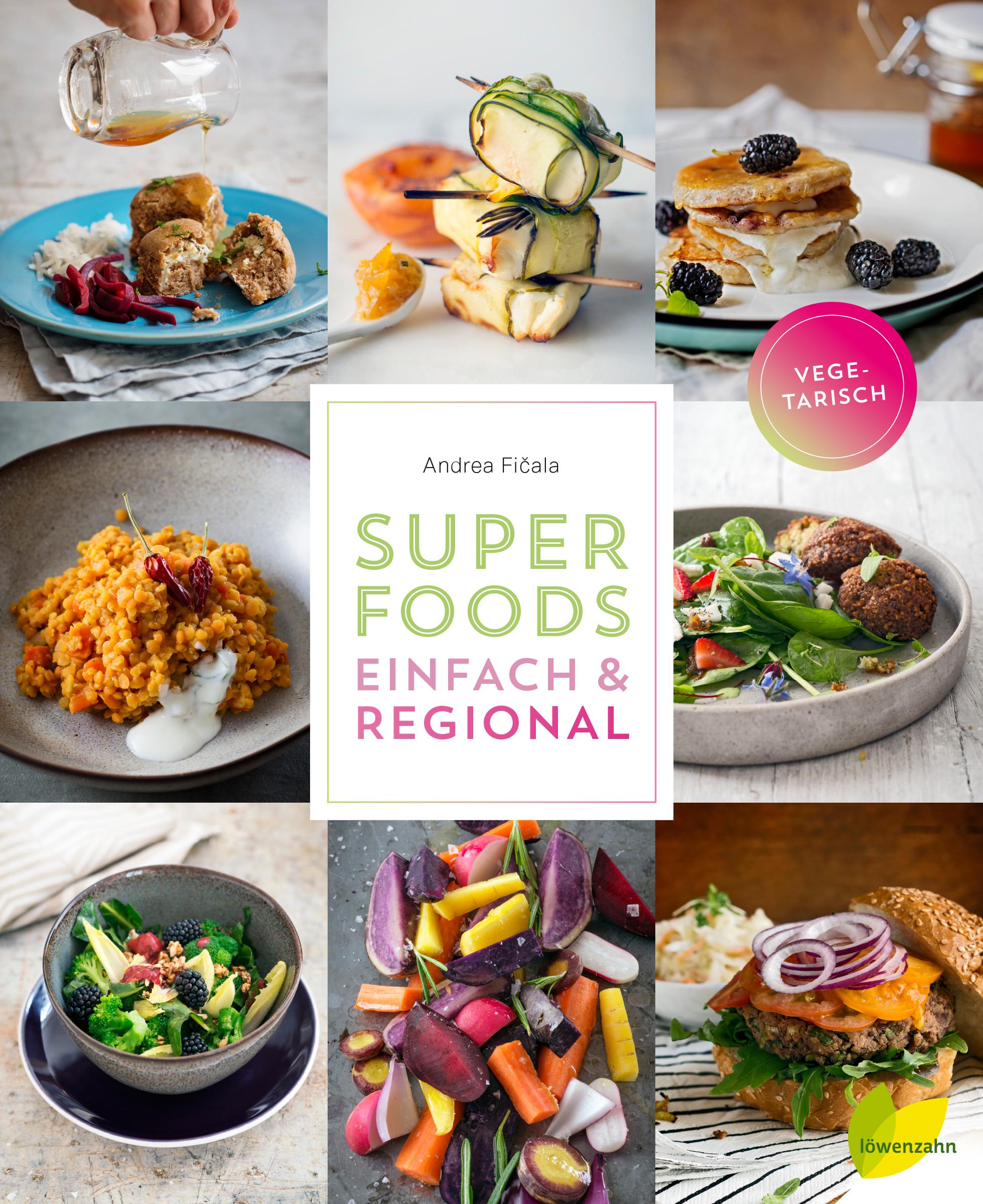 Vorderes Coverbild Superfoods einfach & regional