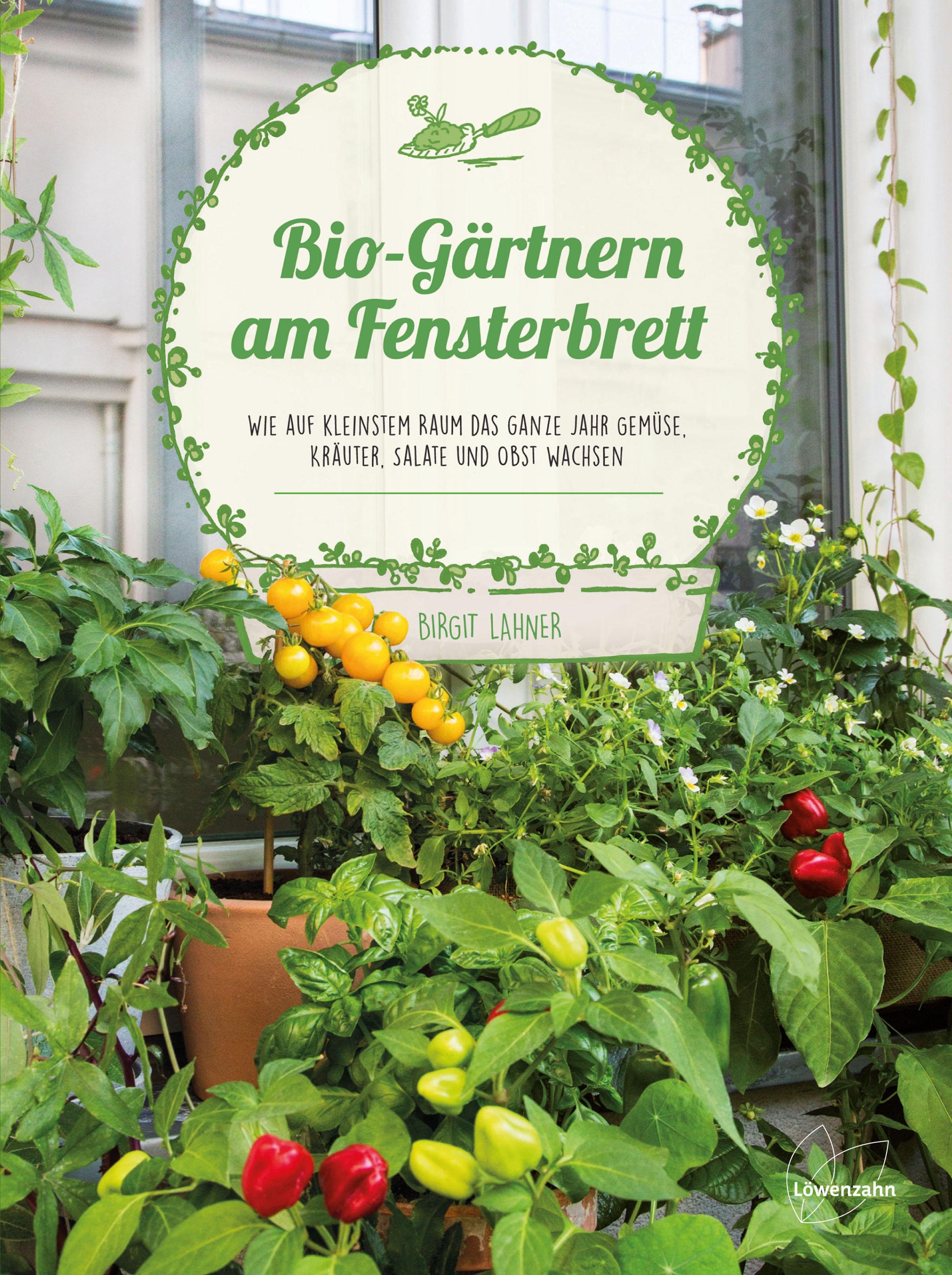 Vorderes Coverbild Bio-Gärtnern am Fensterbrett