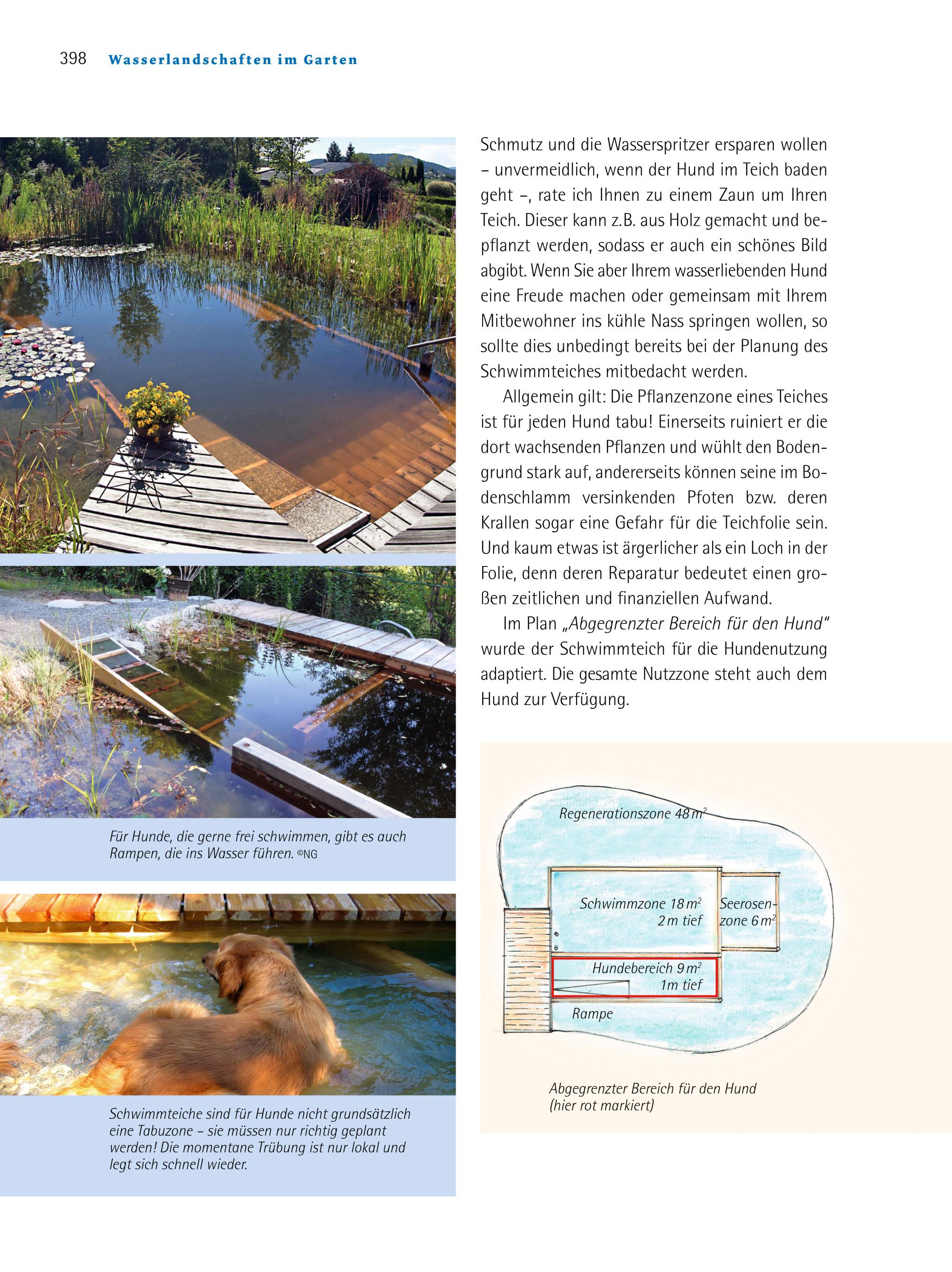 Beispielinhalt (Bild) Handbuch Wasser im Garten