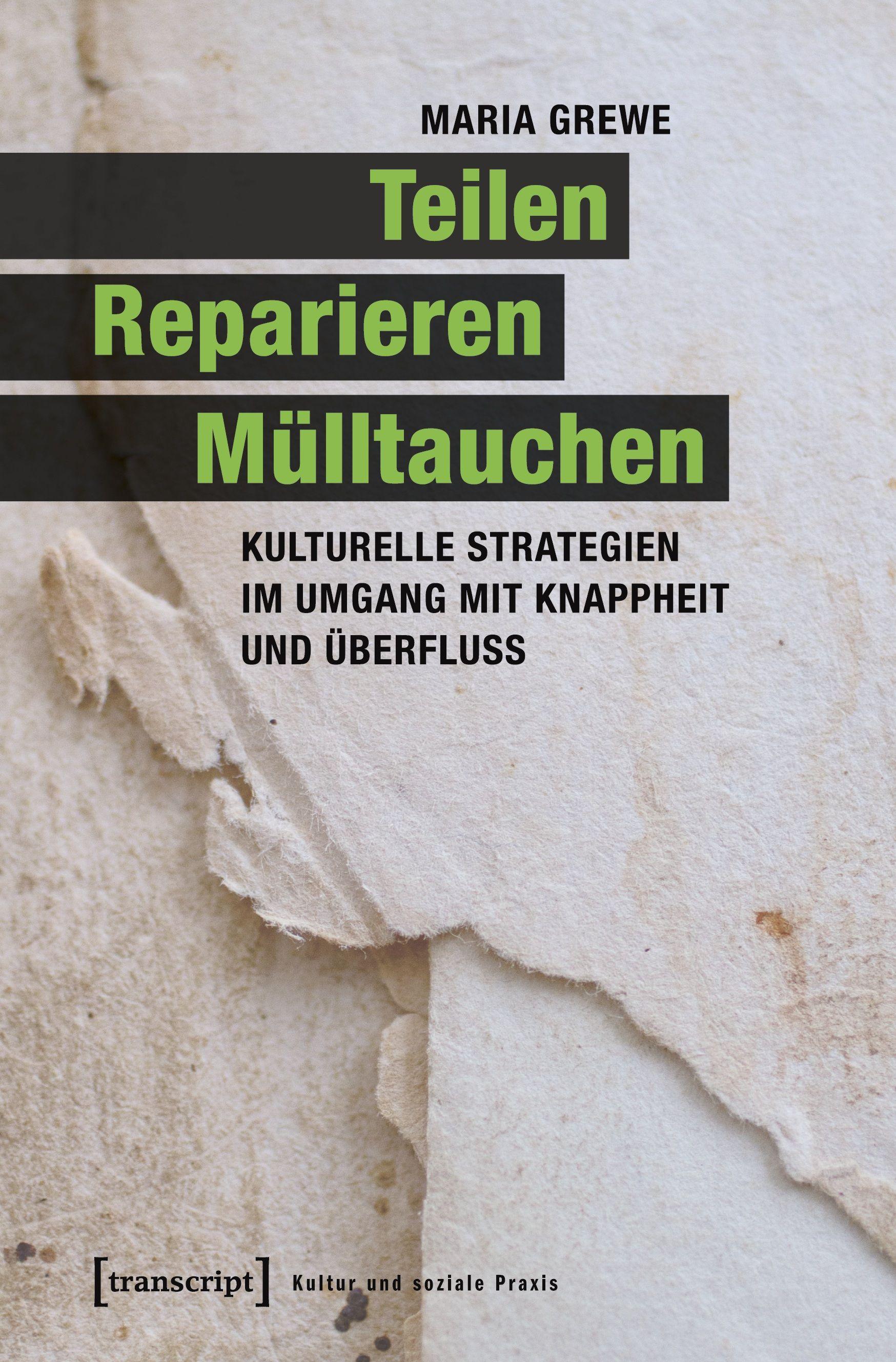 Vorderes Coverbild Teilen, Reparieren, Mülltauchen