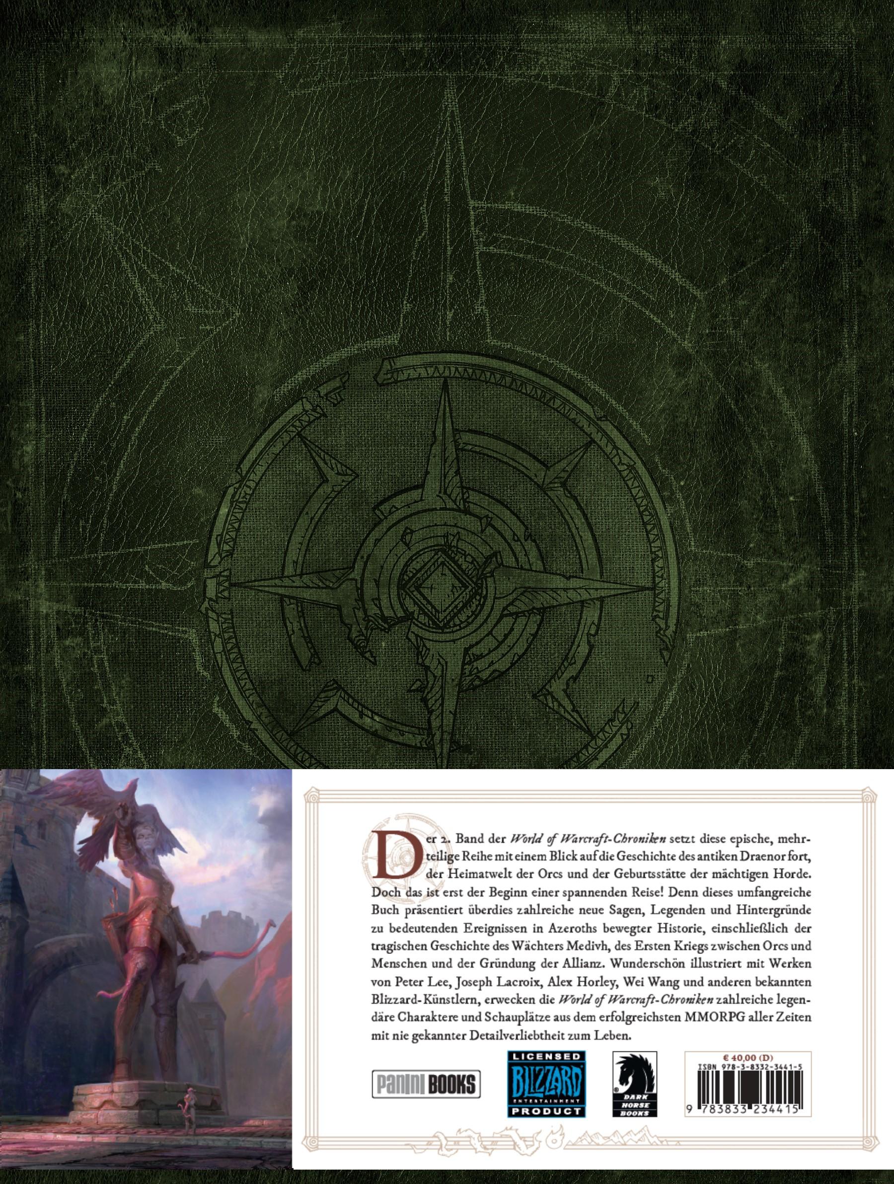 Rückseitencover World of Warcraft: Chroniken Band 2