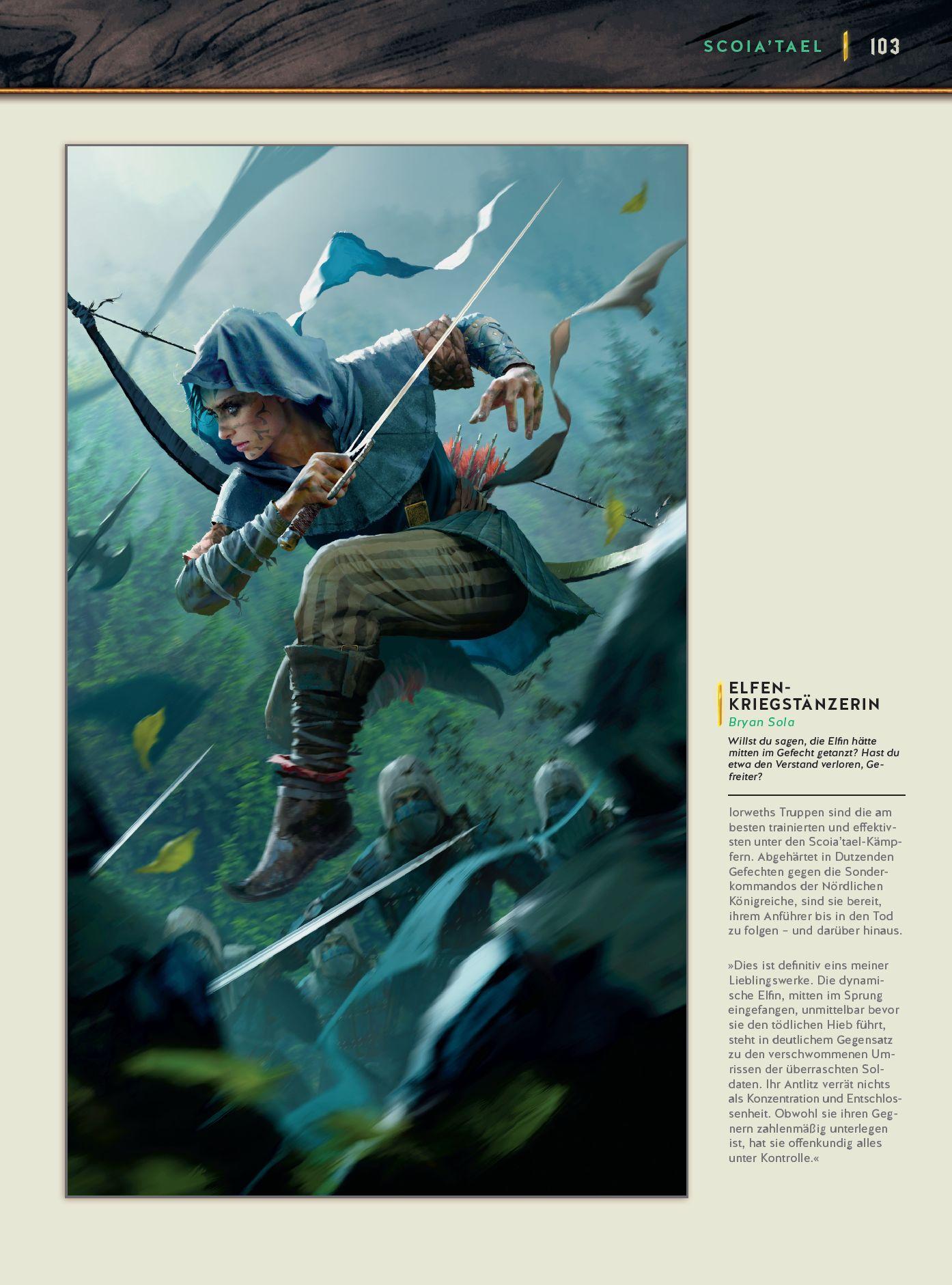 Beispielinhalt (Bild) Gwent: The Art of The Witcher Card Game
