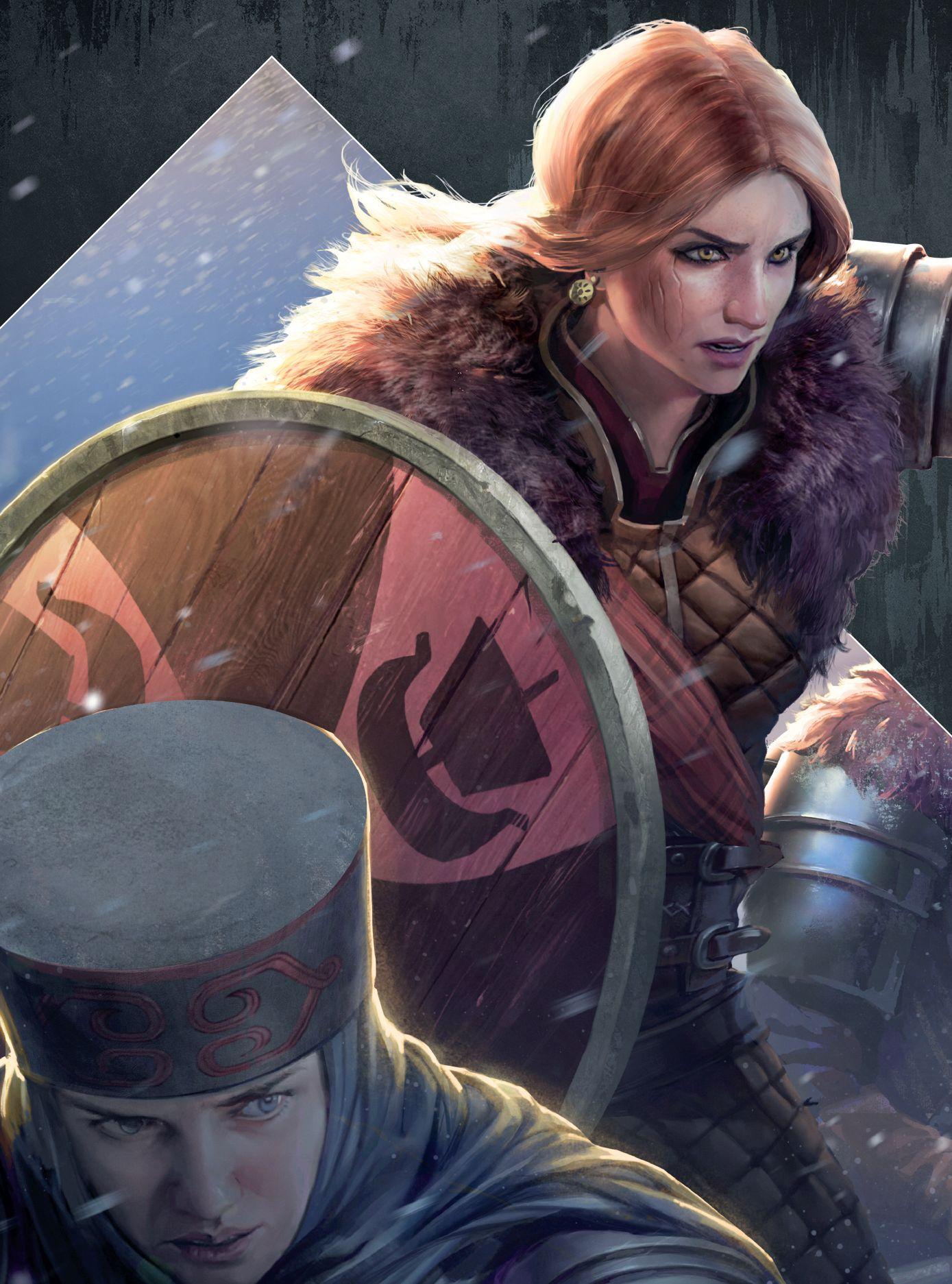 Beispielinhalt (Bild) Gwent: The Art of The Witcher Card Game