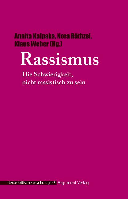Vorderes Coverbild Rassismus