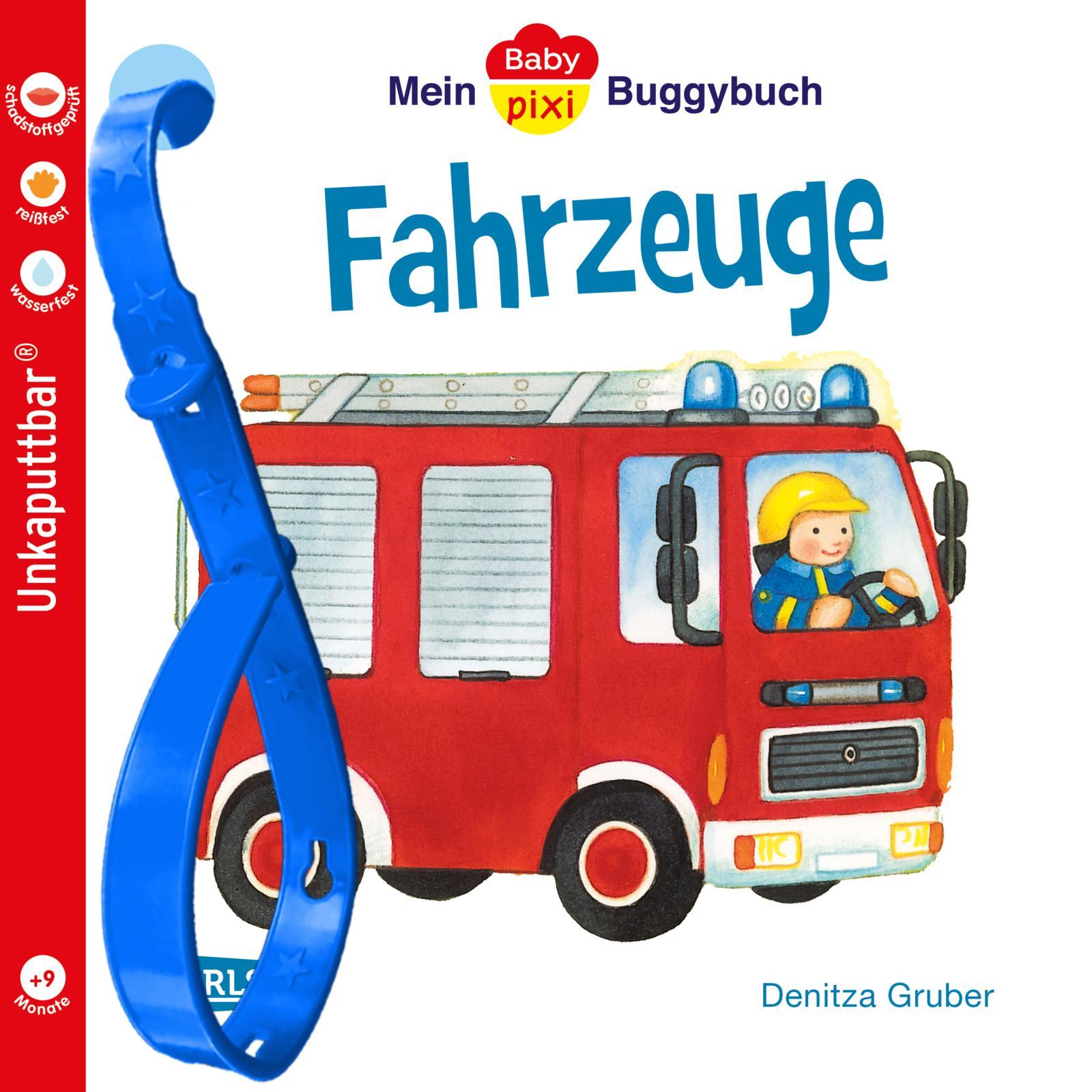 Vorderes Coverbild Baby Pixi 43: Mein Baby-Pixi Buggybuch: Fahrzeuge