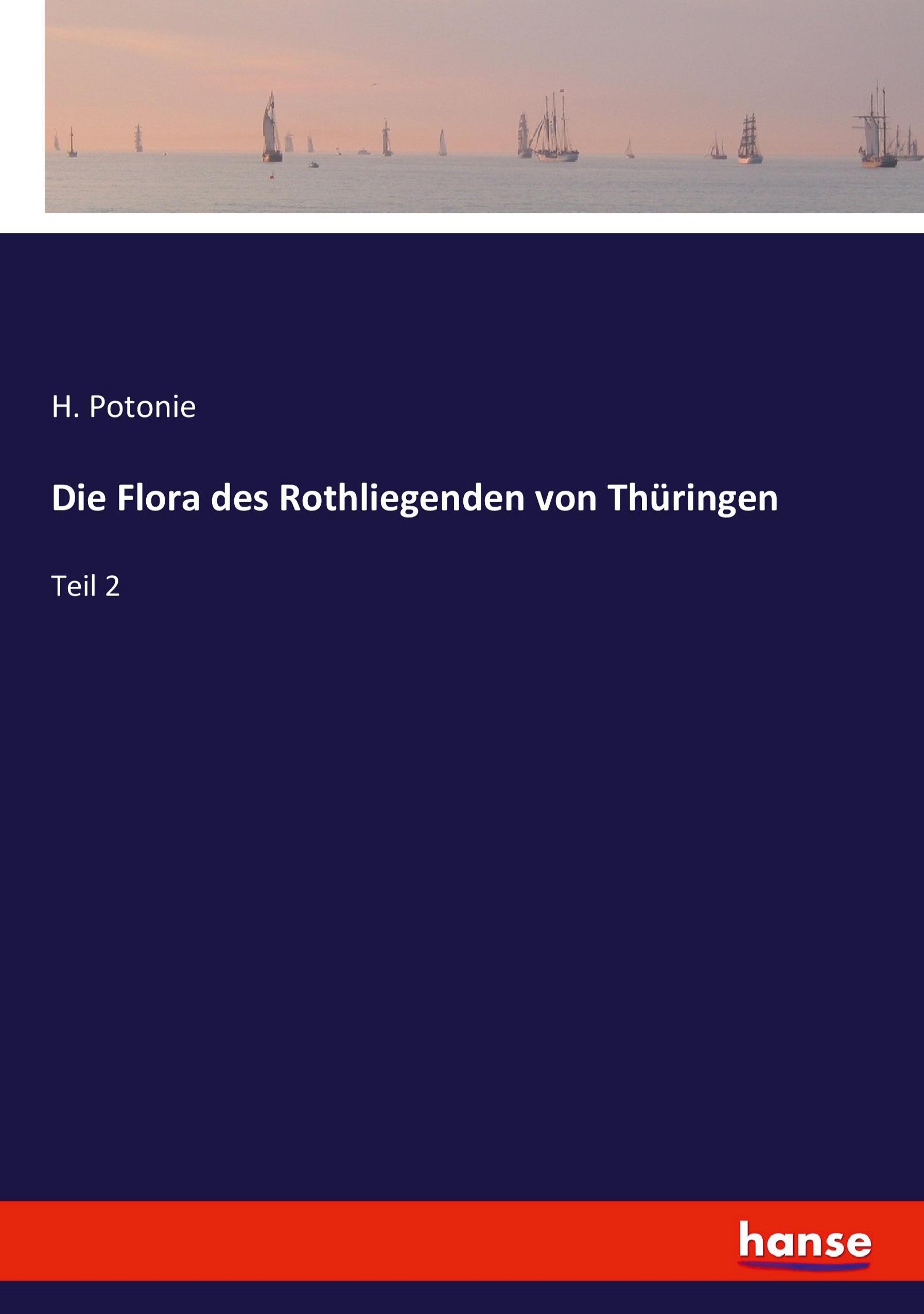 Vorderes Coverbild Die Flora des Rothliegenden von Thüringen