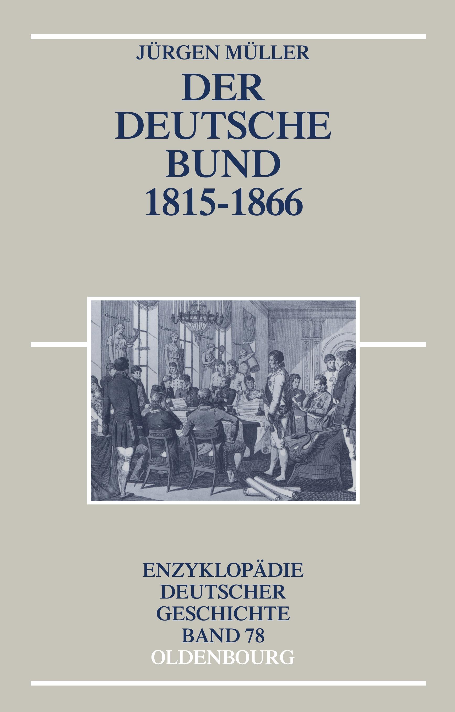 Vorderes Coverbild Der Deutsche Bund 1815-1866