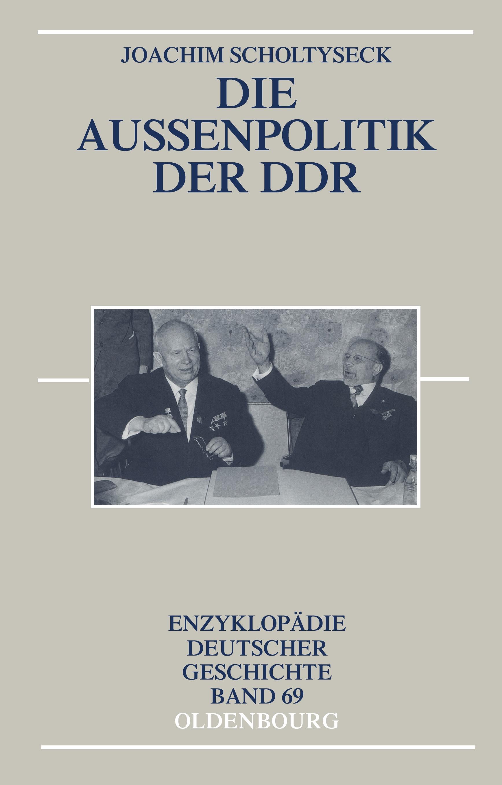 Vorderes Coverbild Die Außenpolitik der DDR