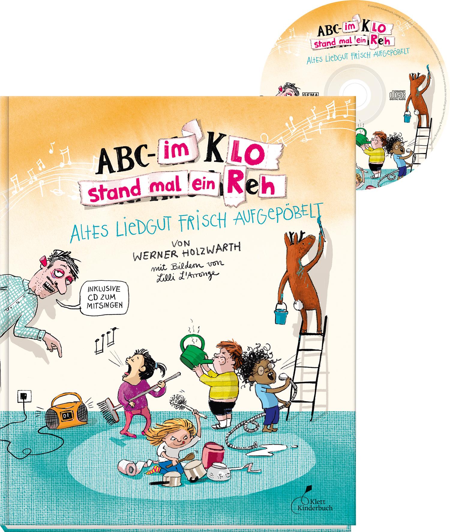 Vorderes Coverbild ABC - Im Klo stand mal ein Reh