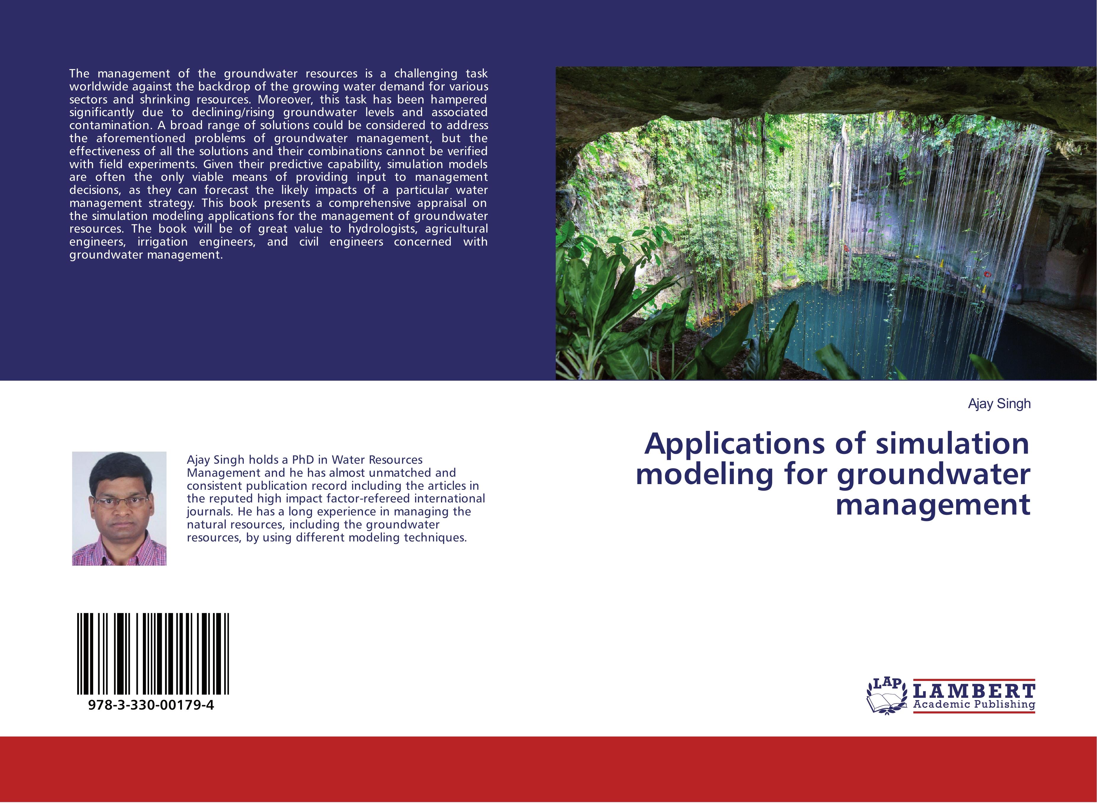 Vorderes Coverbild Applications of simulation modeling for groundwater management